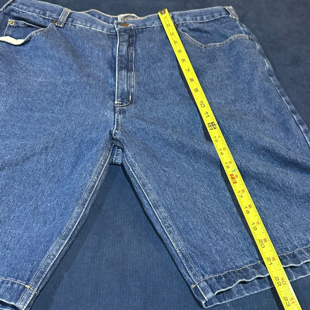 Vintage Weeds Mens Denim Shorts Size 40 Blue Medium Wash Relaxed Fit 100% Cotton